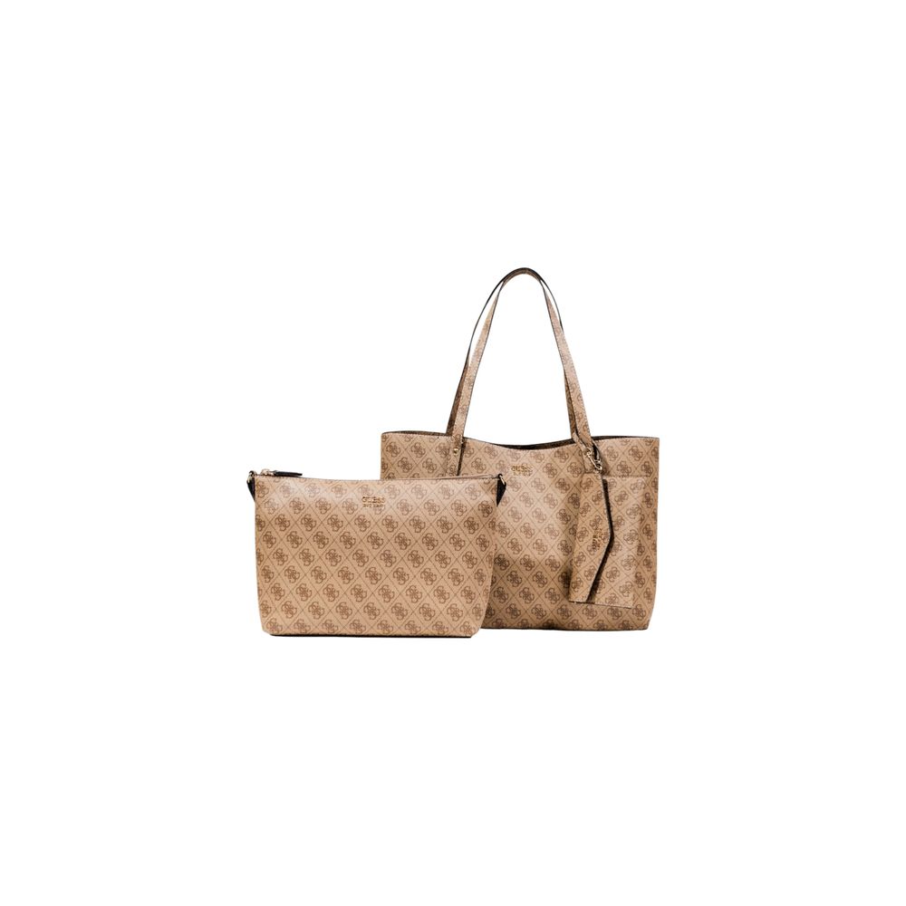 Guess White Polyethylene Handbag
