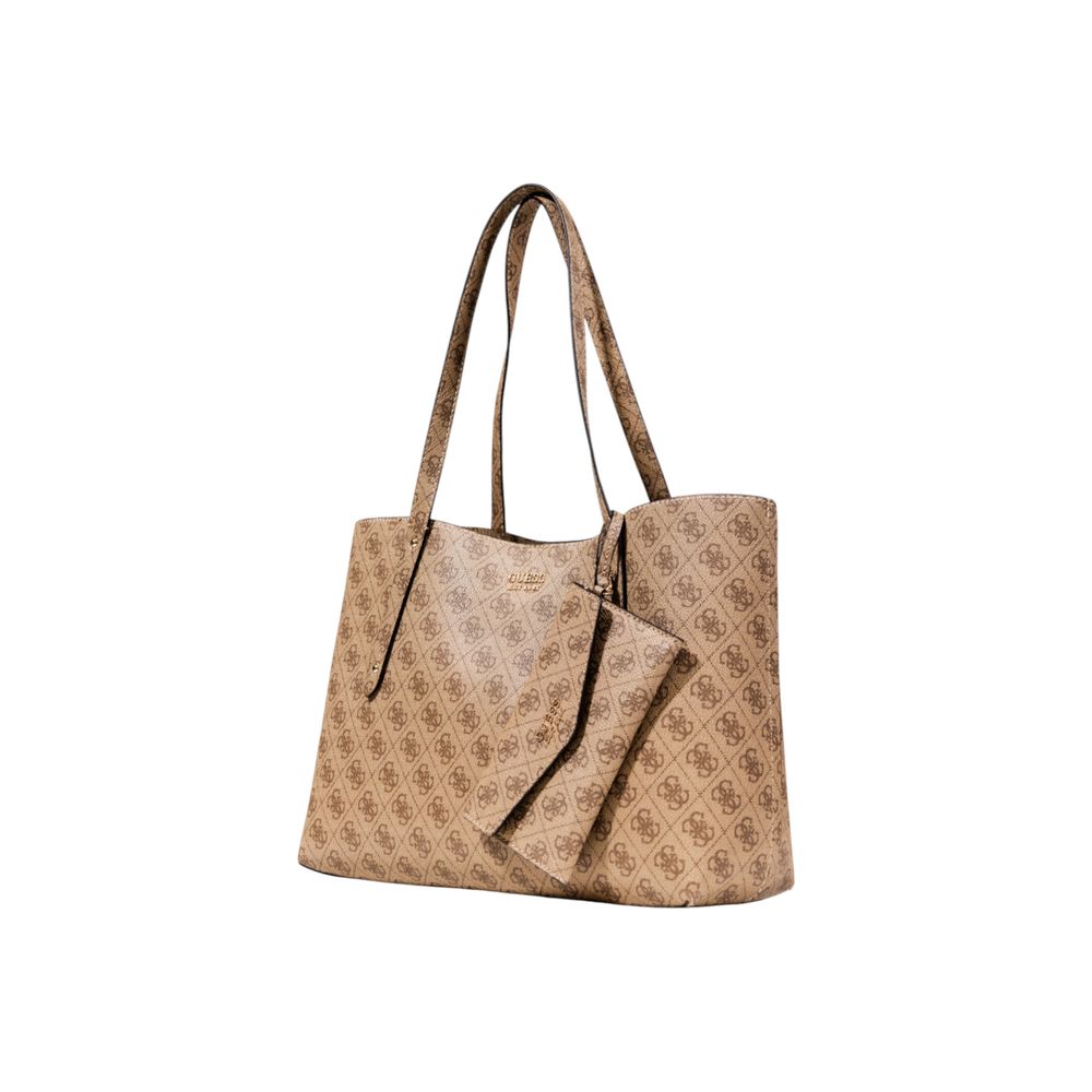 Guess White Polyethylene Handbag