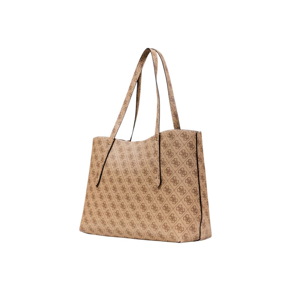 Guess White Polyethylene Handbag