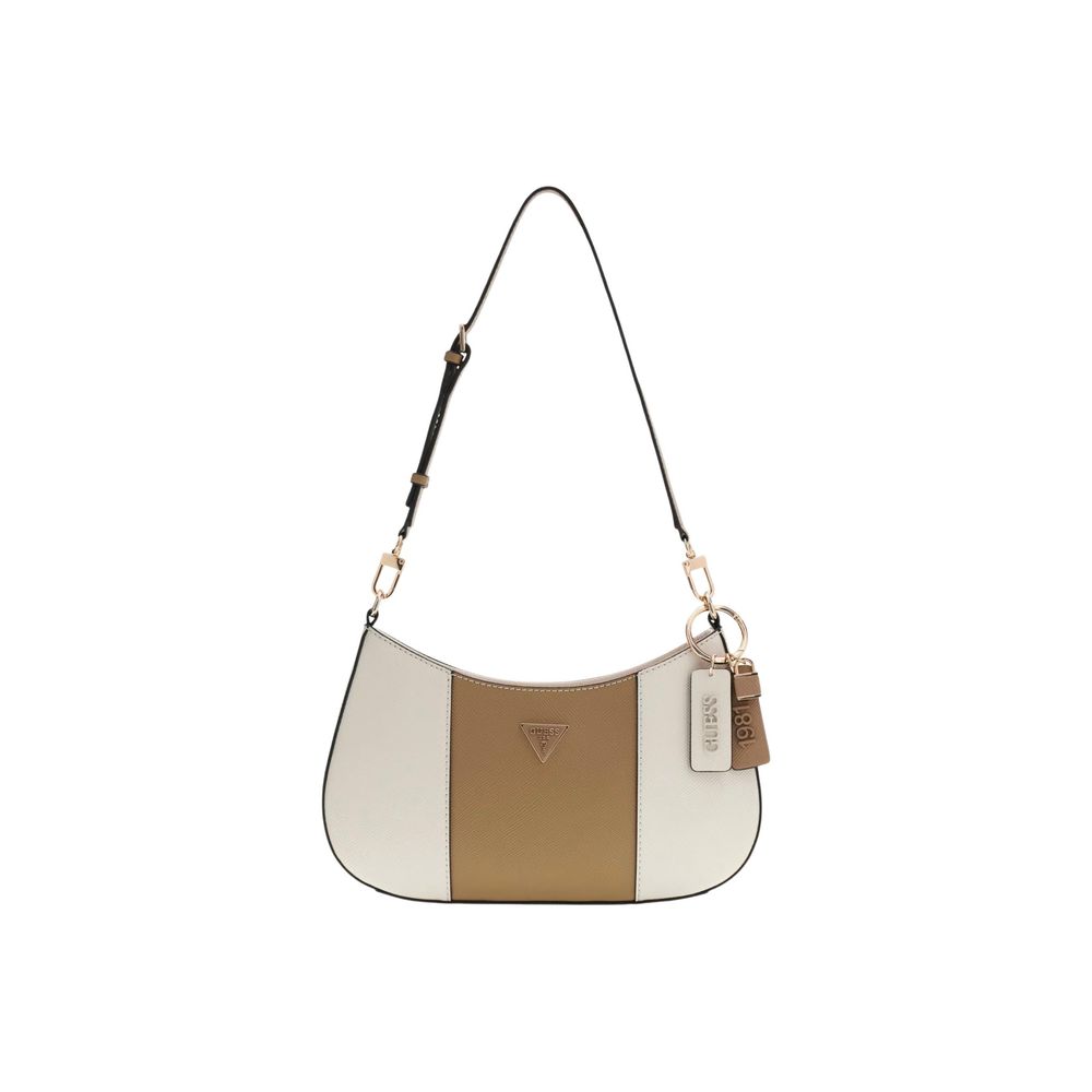 Guess Beige Polyethylene Handbag