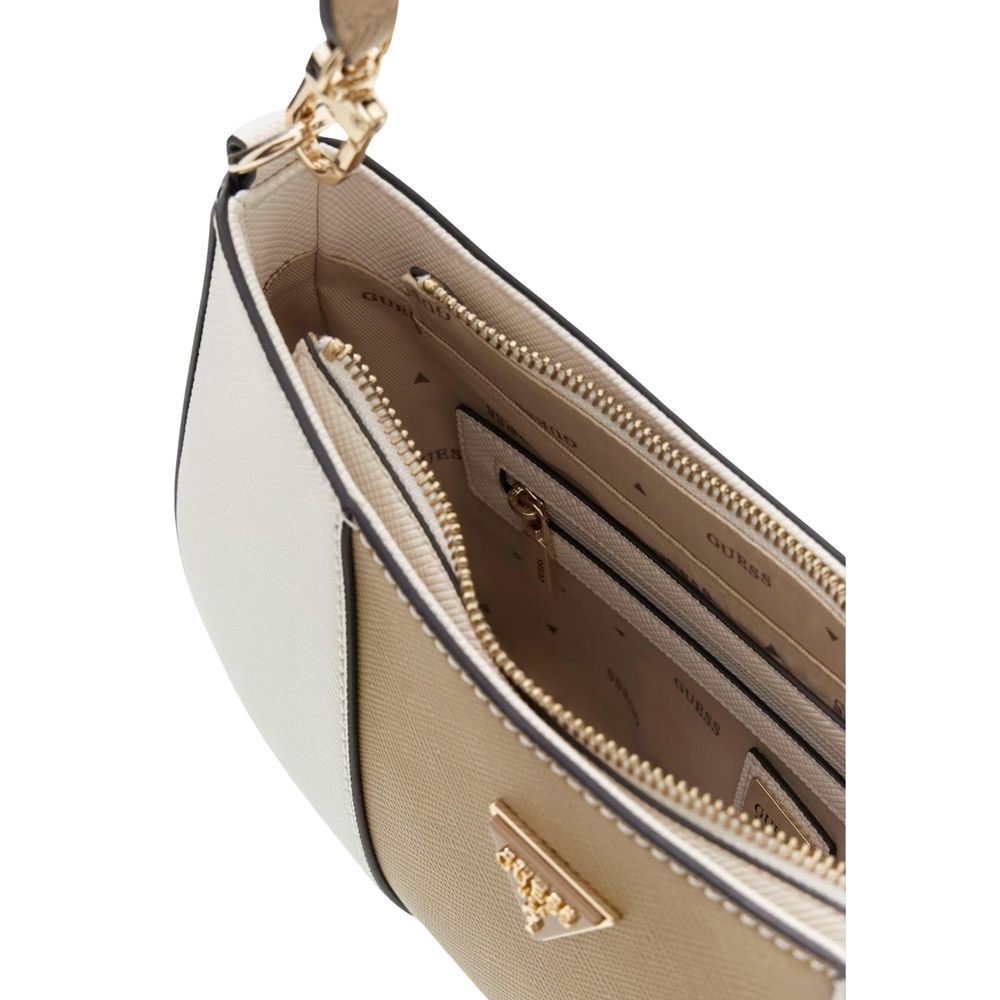 Guess Beige Polyethylene Handbag