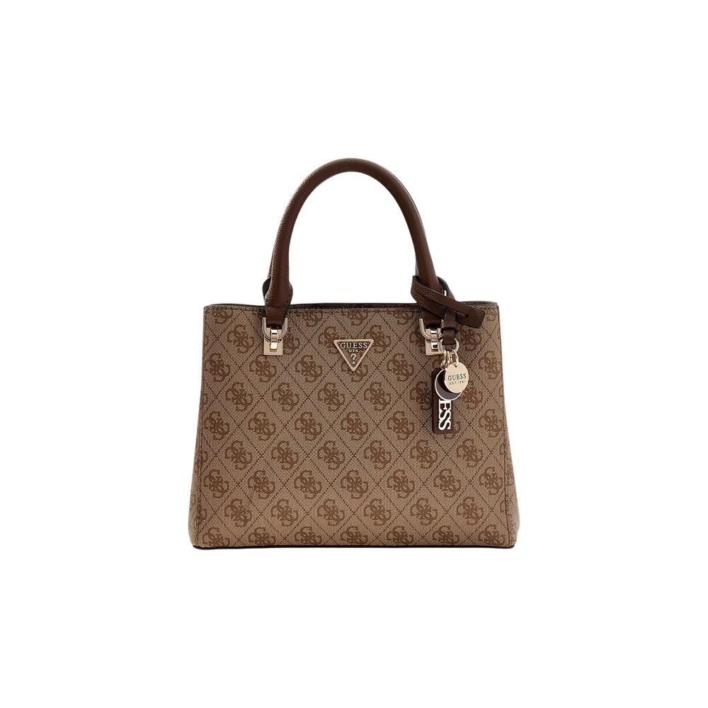 Guess Brown Polyethylene Handbag