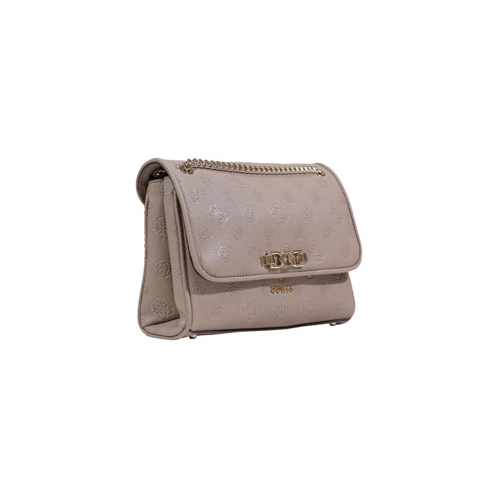Guess Beige Polyethylene Handbag