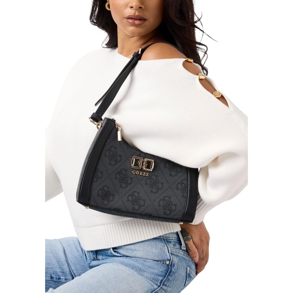 Guess Gray Polyethylene Handbag