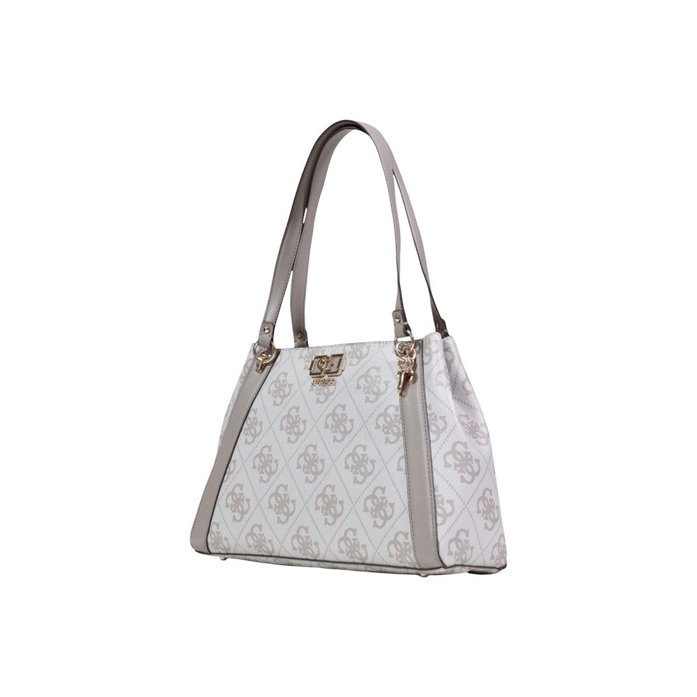 Guess Beige Polyethylene Handbag