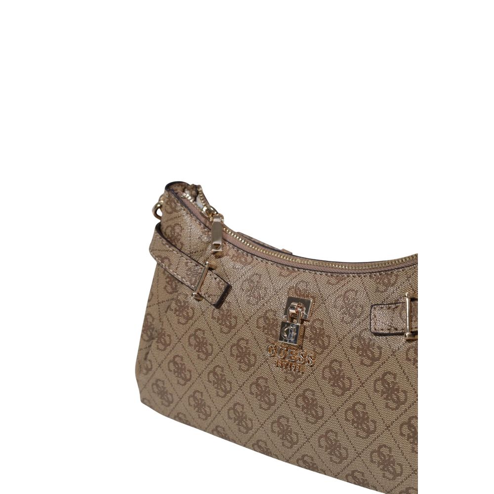 Guess Beige Polyethylene Handbag