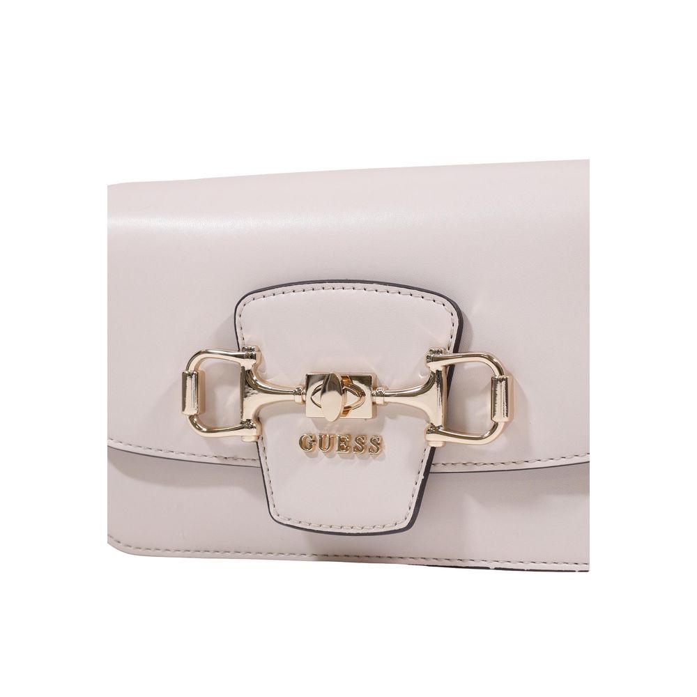 Guess Pink Polyethylene Handbag