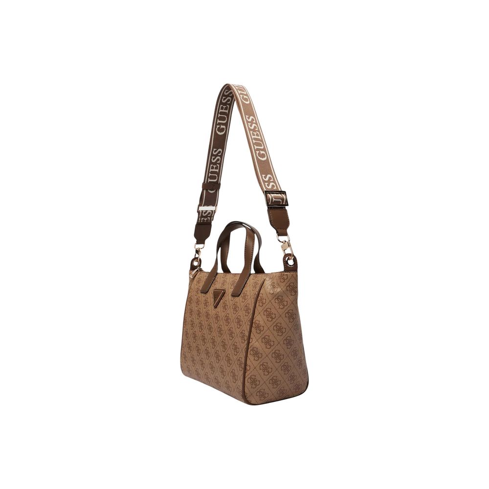 Guess White Polyethylene Handbag