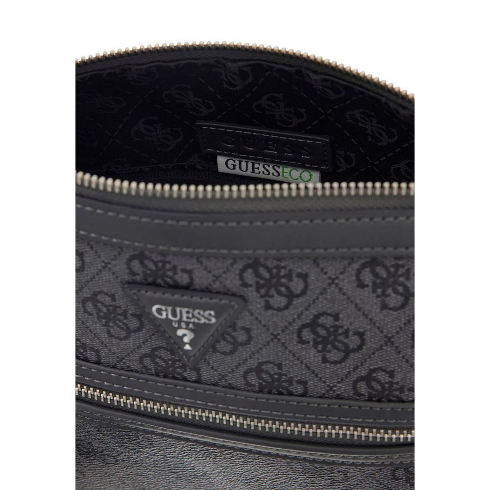 Guess Gray Polyethylene Messenger Bag