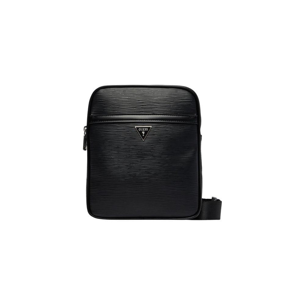 Guess Black Polyethylene Messenger Bag