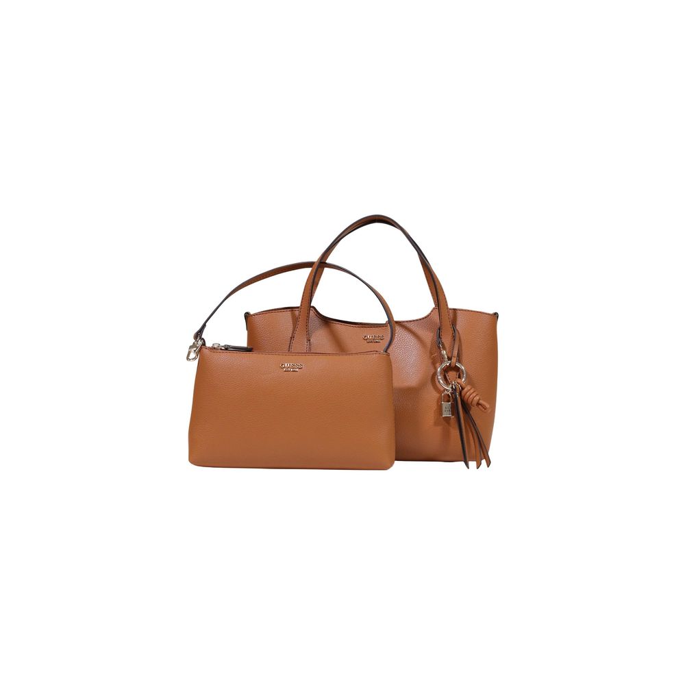 Guess Beige Polyethylene Handbag