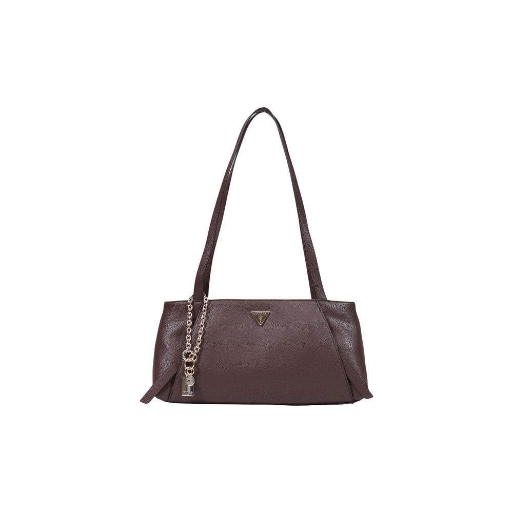 Guess Brown Polyethylene Handbag