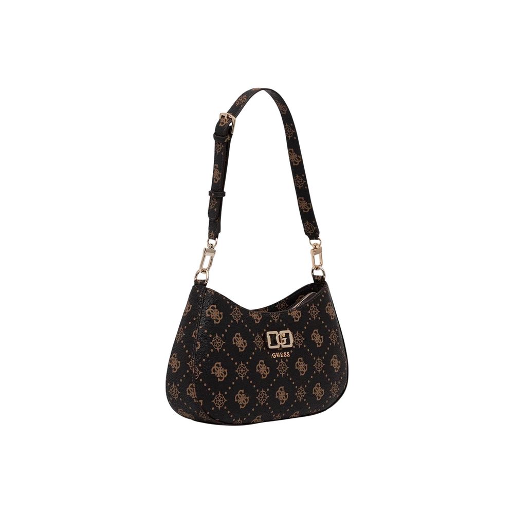 Guess Brown Polyethylene Handbag