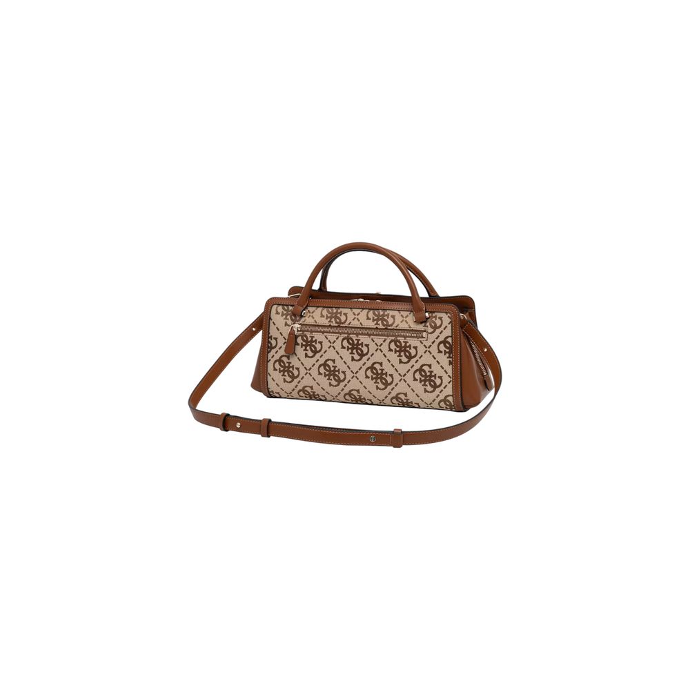 Guess White Polyester Handbag