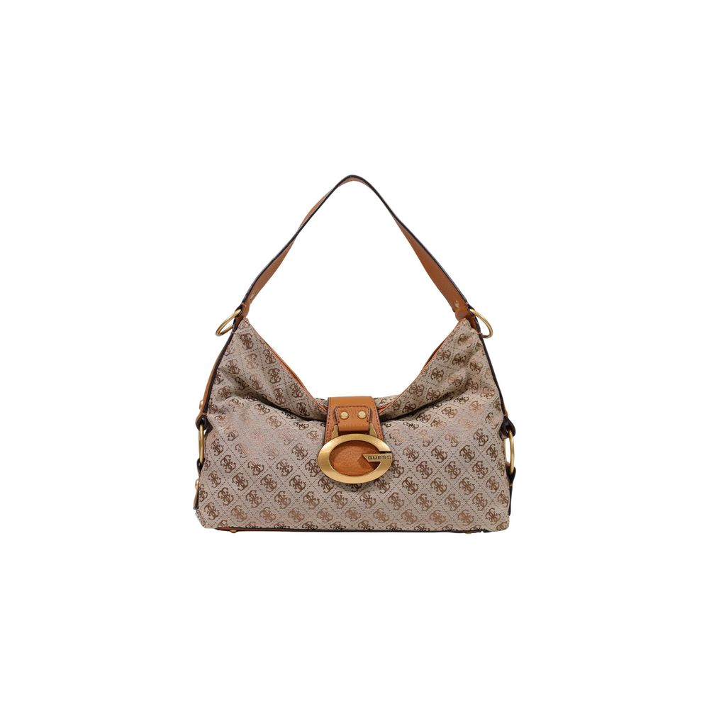 Guess Beige Polyester Handbag