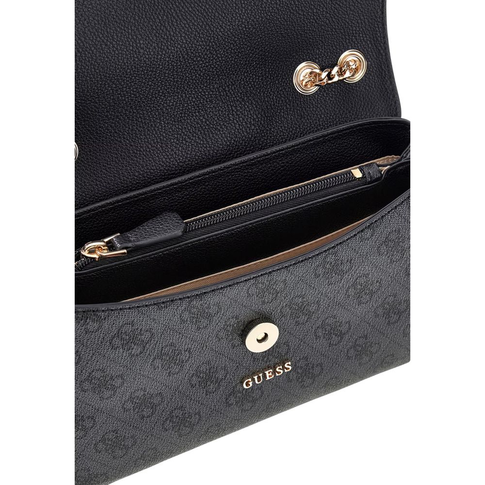 Guess Gray Polyethylene Handbag