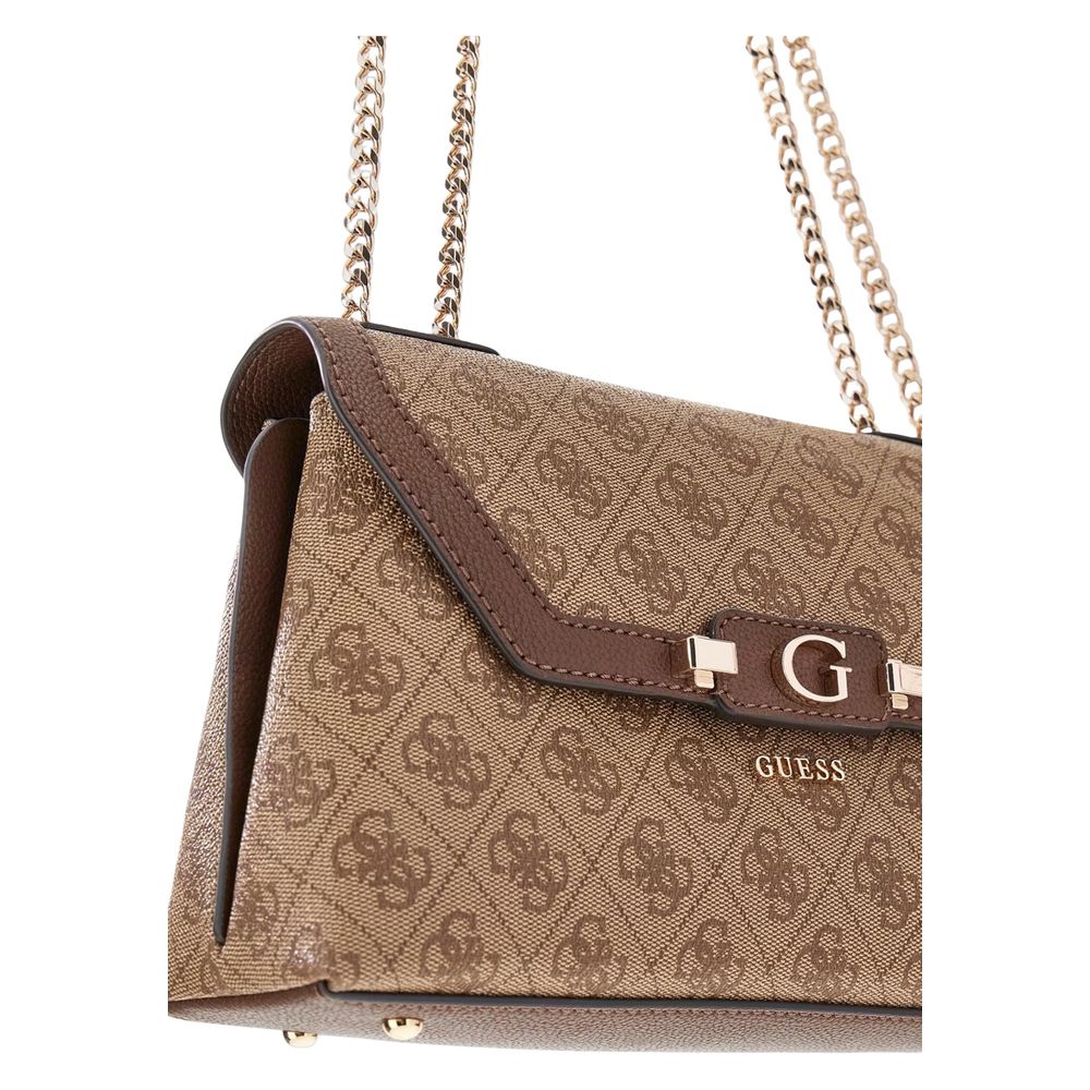 Guess White Polyethylene Handbag