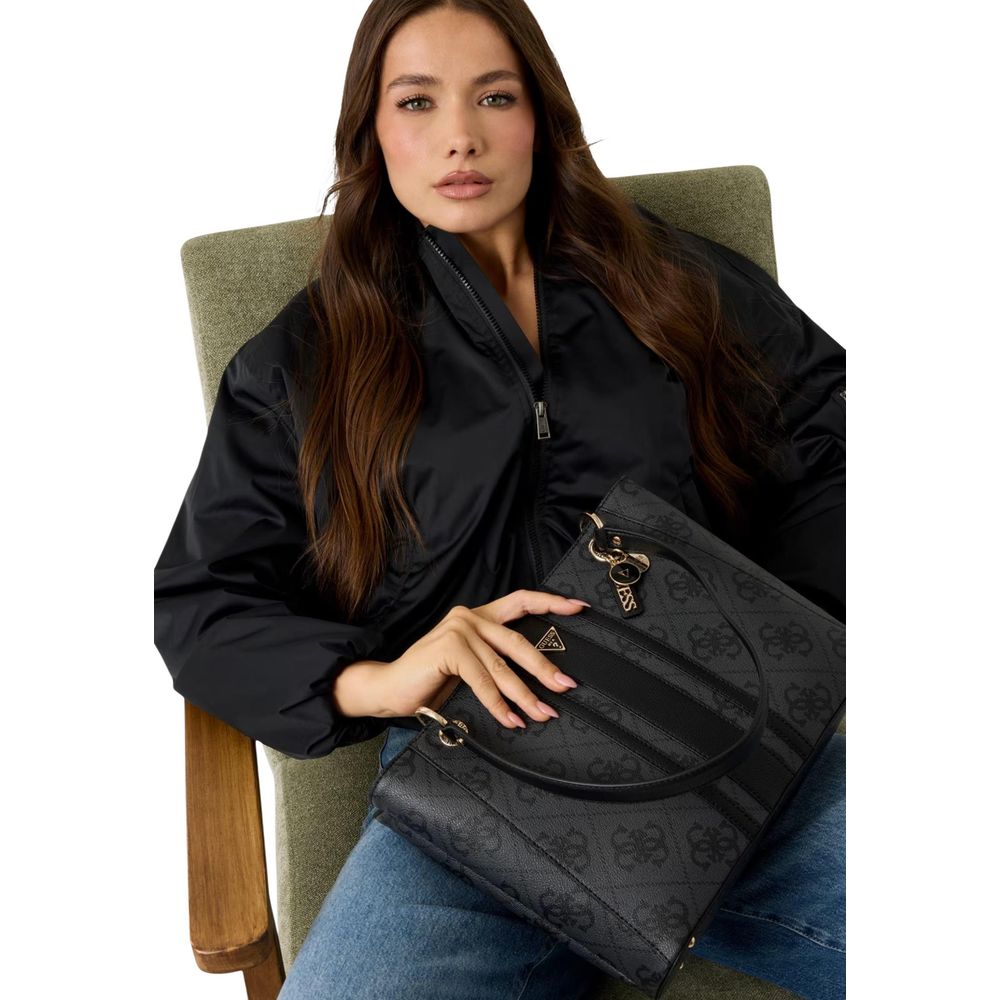 Guess Gray Polyethylene Handbag