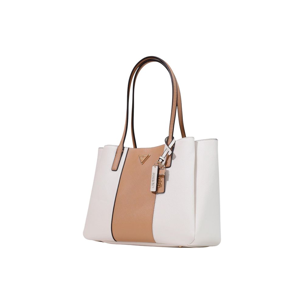 Guess Beige Polyethylene Handbag