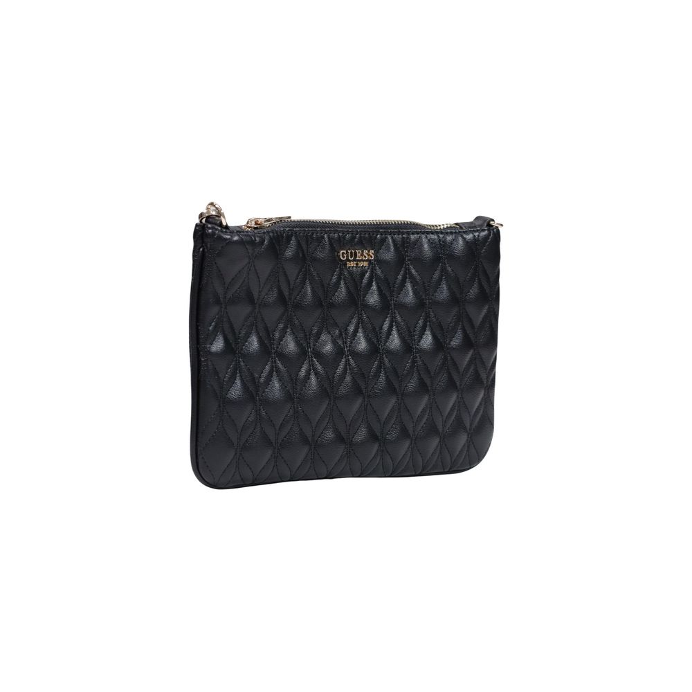 Guess Black Polyethylene Clutch Bag