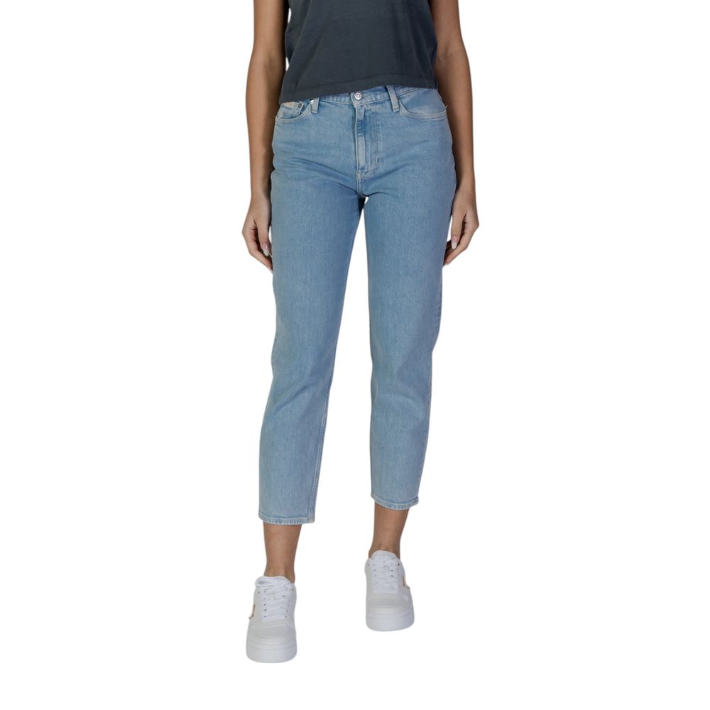 Calvin Klein Jeans Light Blue Cotton Mom Jeans
