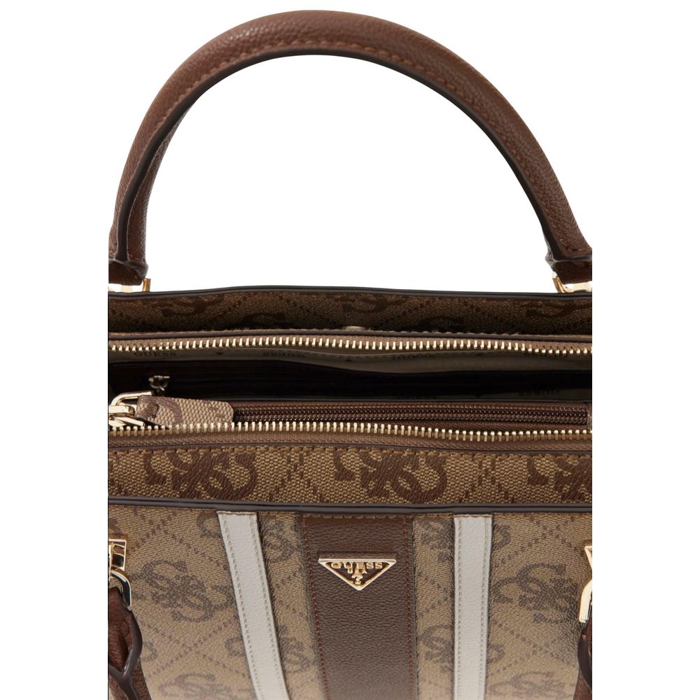 Guess Bicolor Polyethylene Handbag