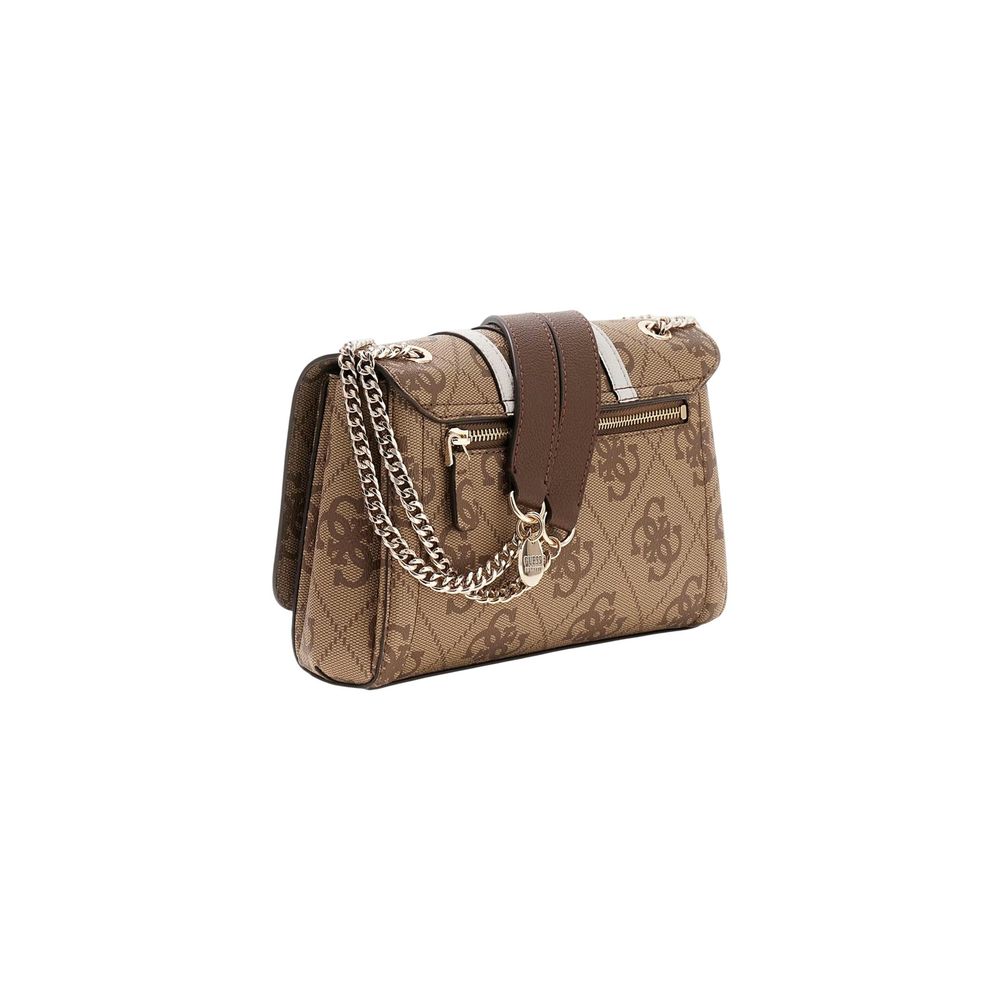 Guess Bicolor Polyethylene Handbag
