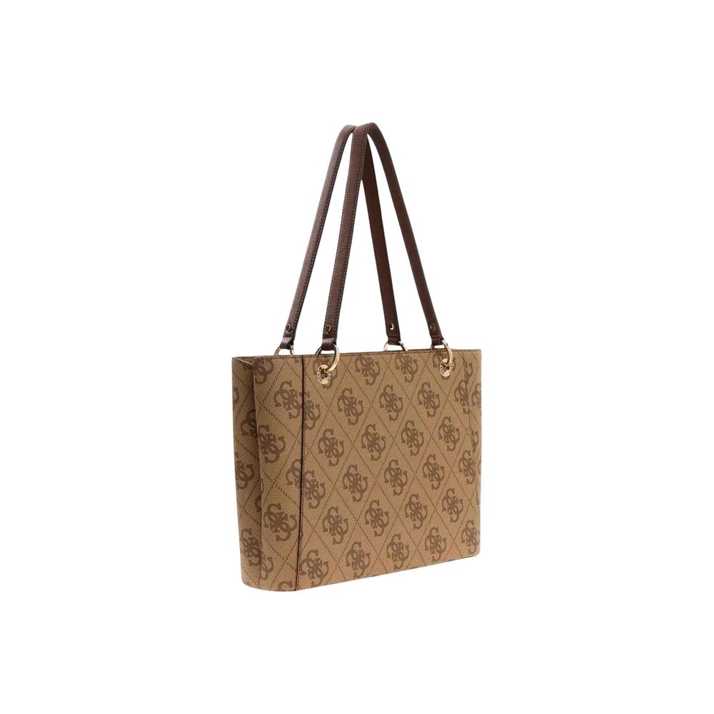 Guess Bicolor Polyethylene Handbag