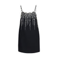 Valentino Garavani Black Wool Oves Aries Cocktail Dress