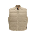 Parajumpers Beige Polyester Sleeveless Jacket
