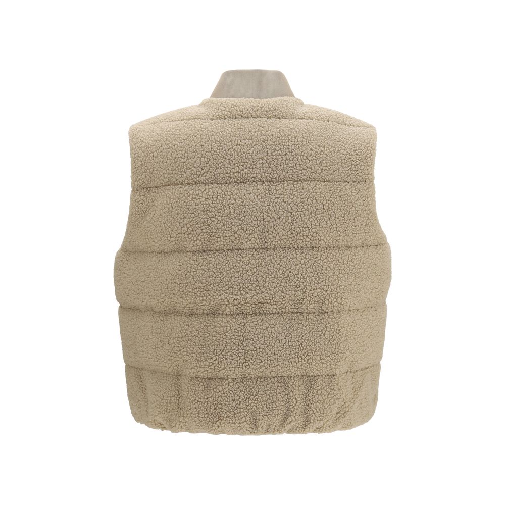 Parajumpers Beige Polyester Sleeveless Jacket