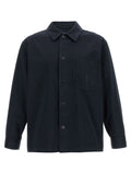Saint Laurent Blue Cotton Blouse