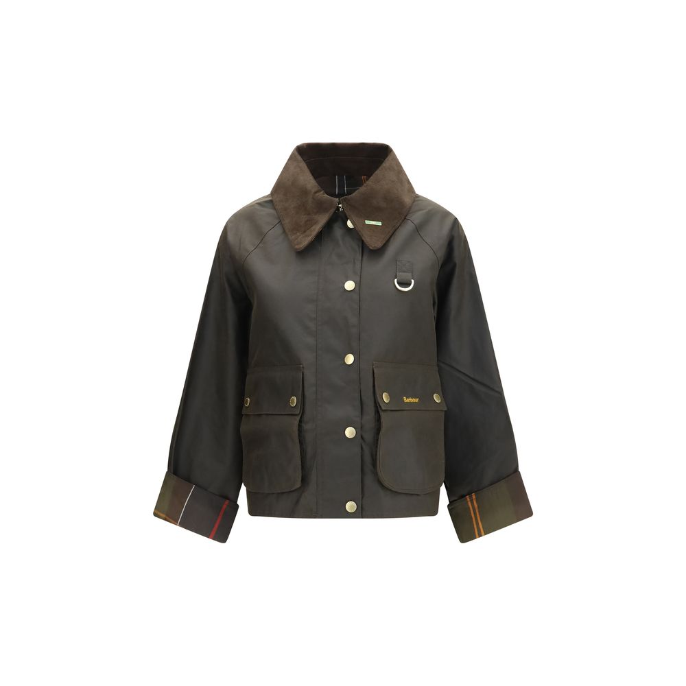 Barbour Bicolor Cotton Full-Length Jacket