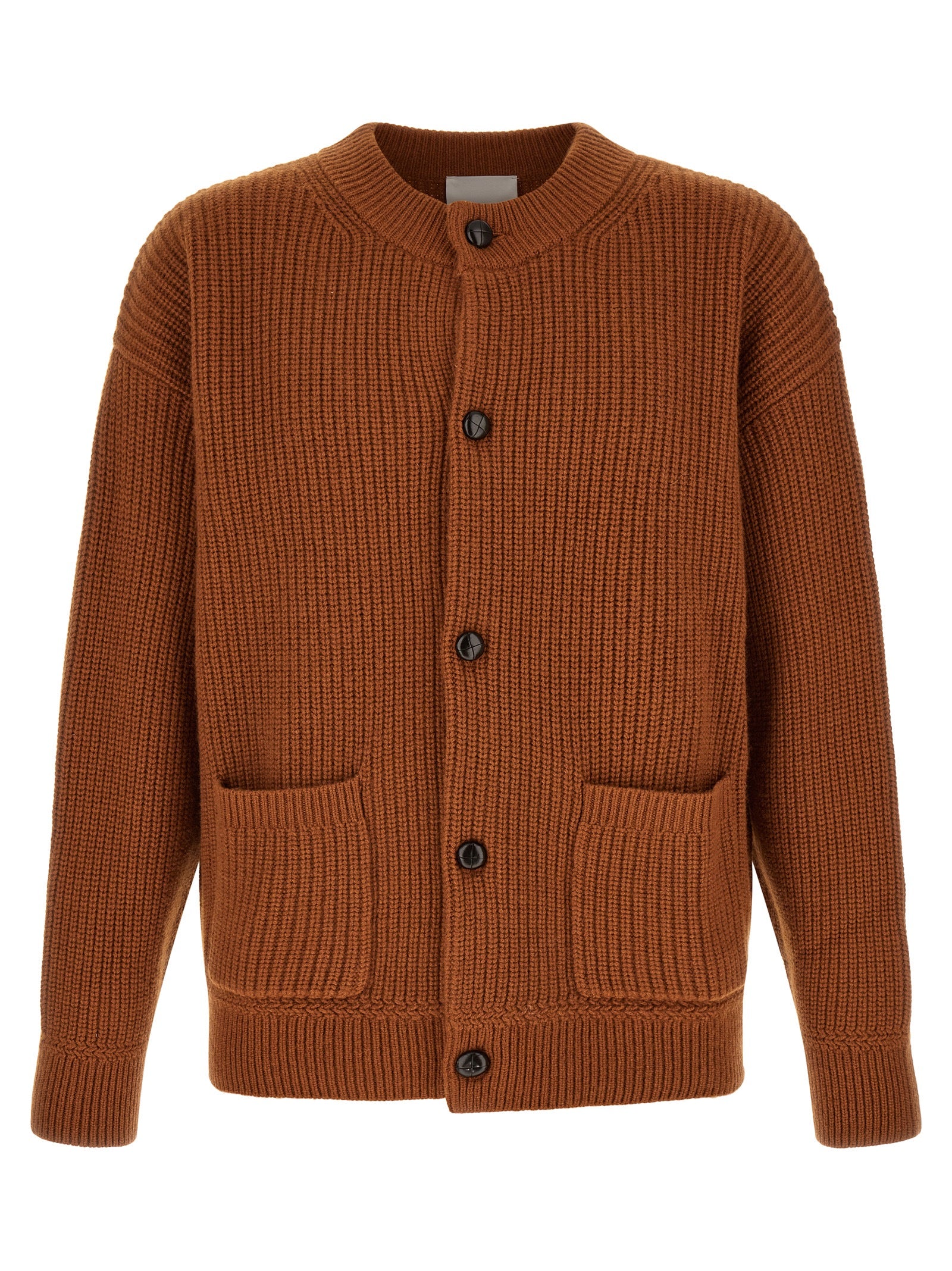 Isabel Marant Brown Merino Wool Cardigan