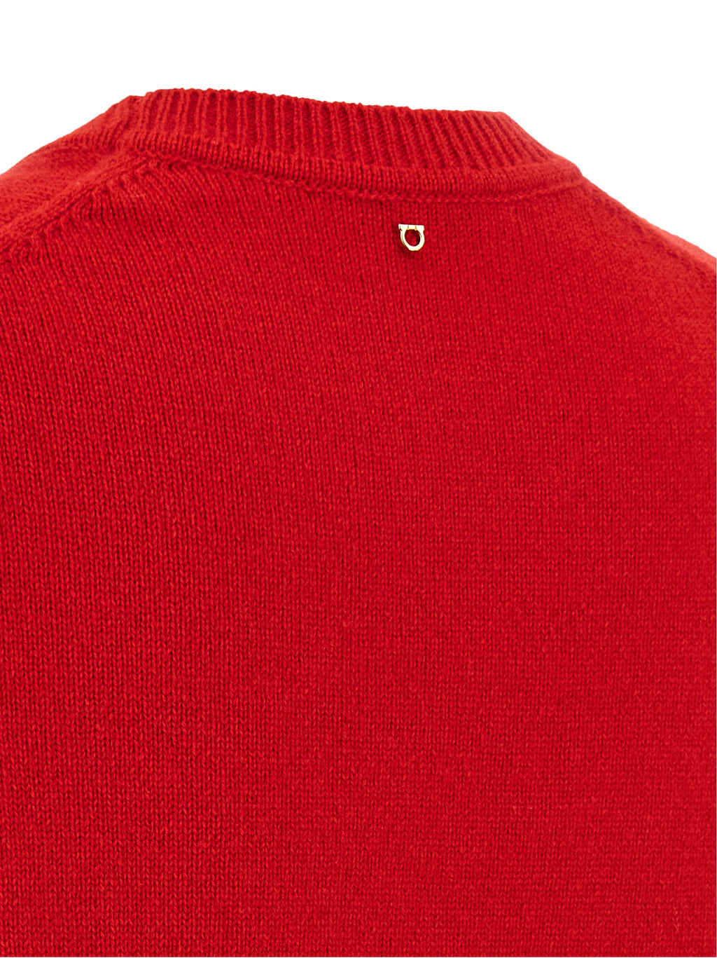 Ferragamo Red Cashmere Sweater