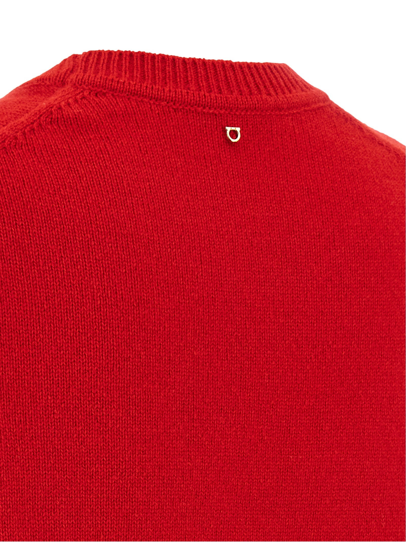 Ferragamo Red Cashmere Sweater