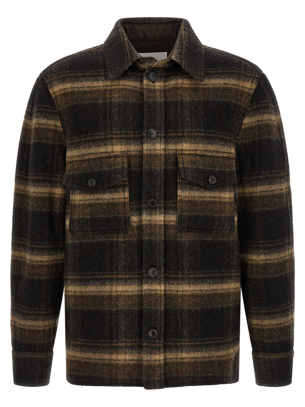 Isabel Marant Brown Wool Full-Length Jacket