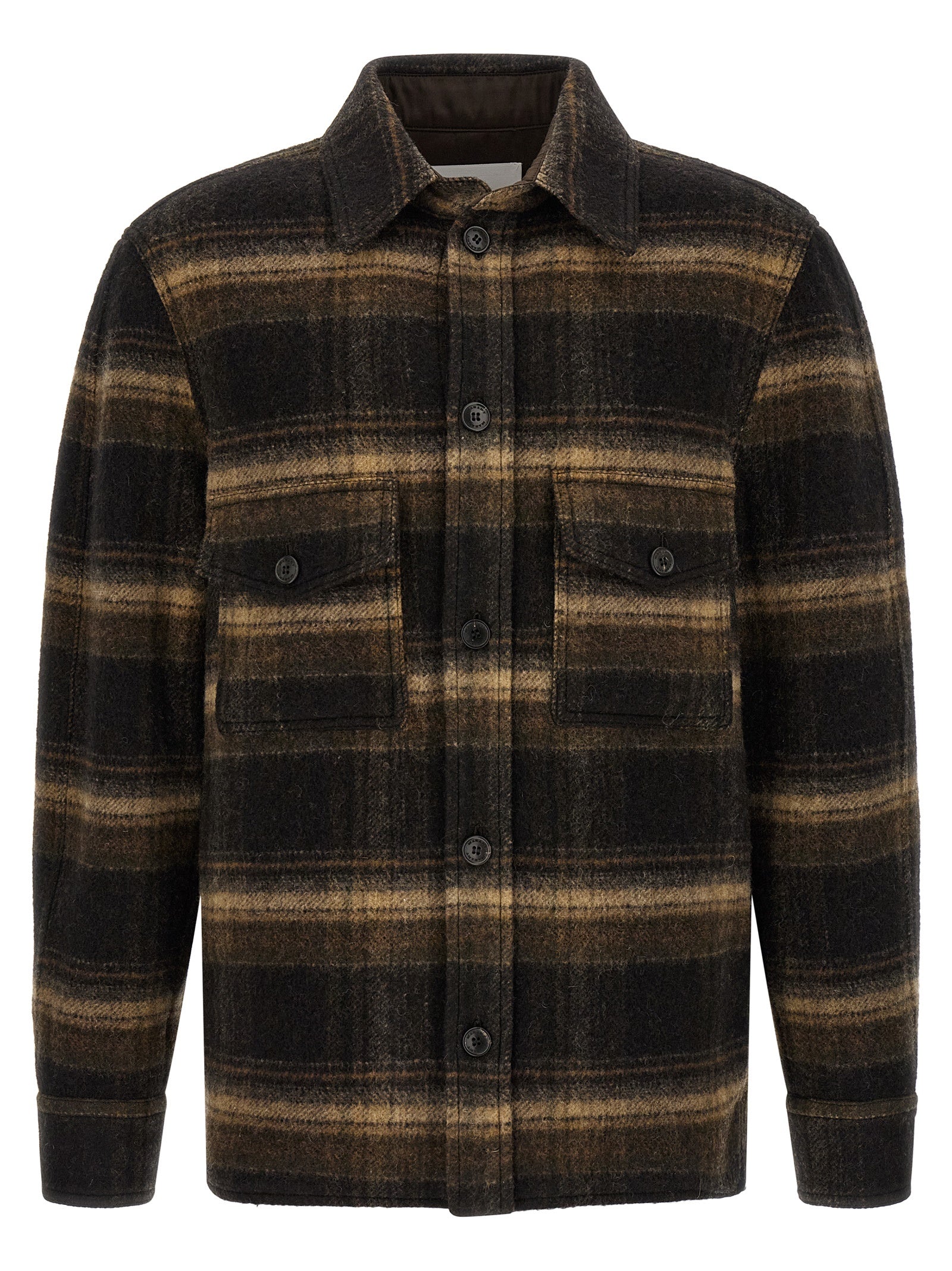 Isabel Marant Brown Wool Full-Length Jacket