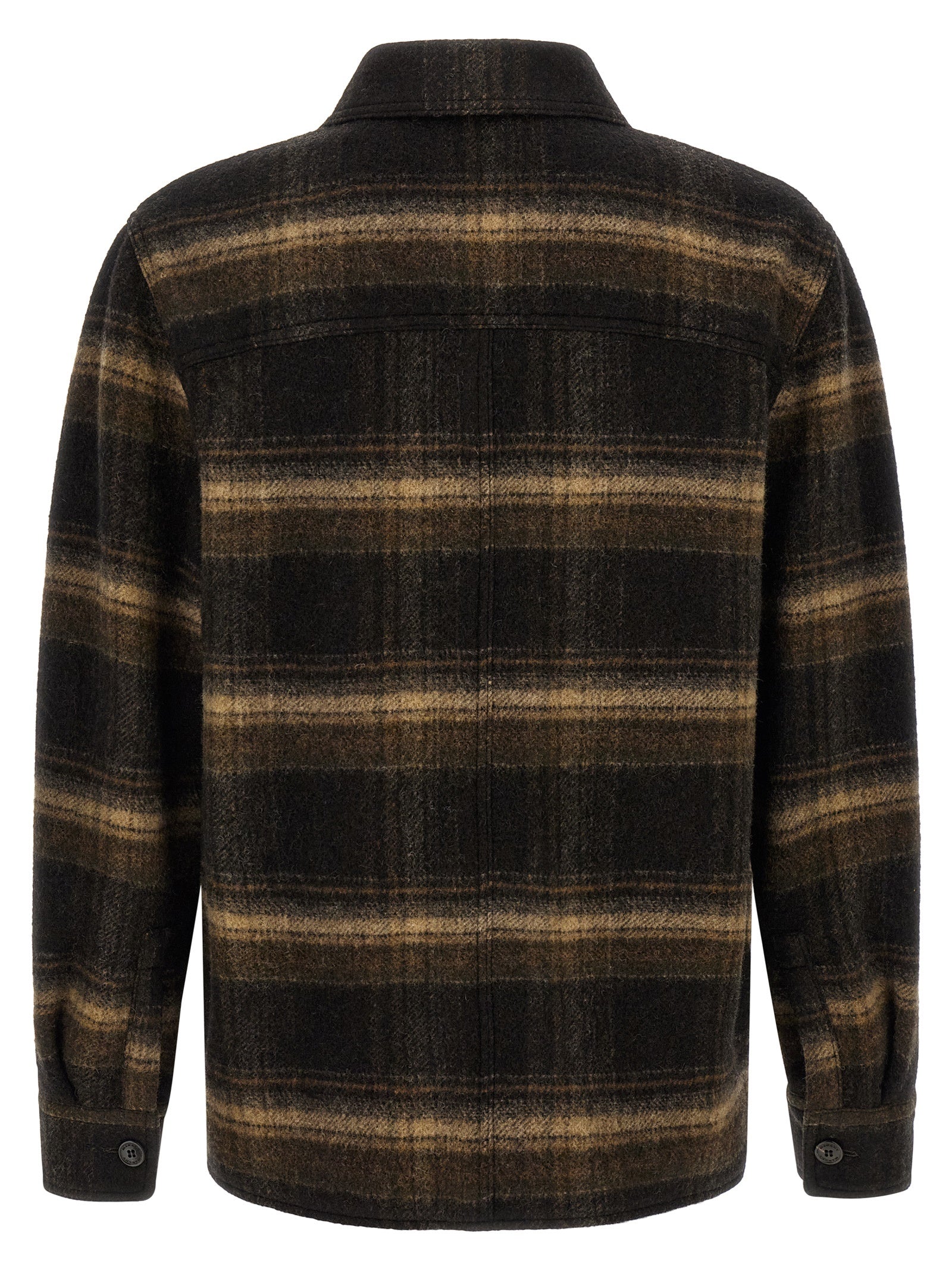 Isabel Marant Brown Wool Full-Length Jacket