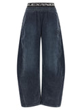 Alexander Wang Black Cotton Casual Pants