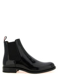 Christian Louboutin Black Calfskin Chelsea Boots