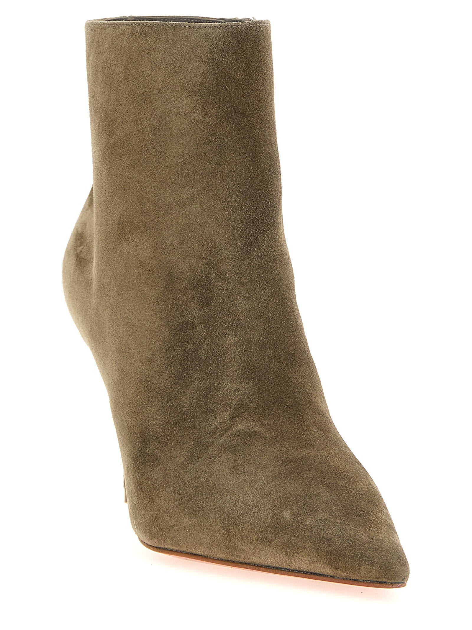 Christian Louboutin Beige Calfskin Ankle Boots