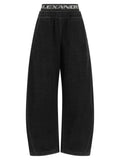 Alexander Wang Black Cotton Relaxed Fit Jeans