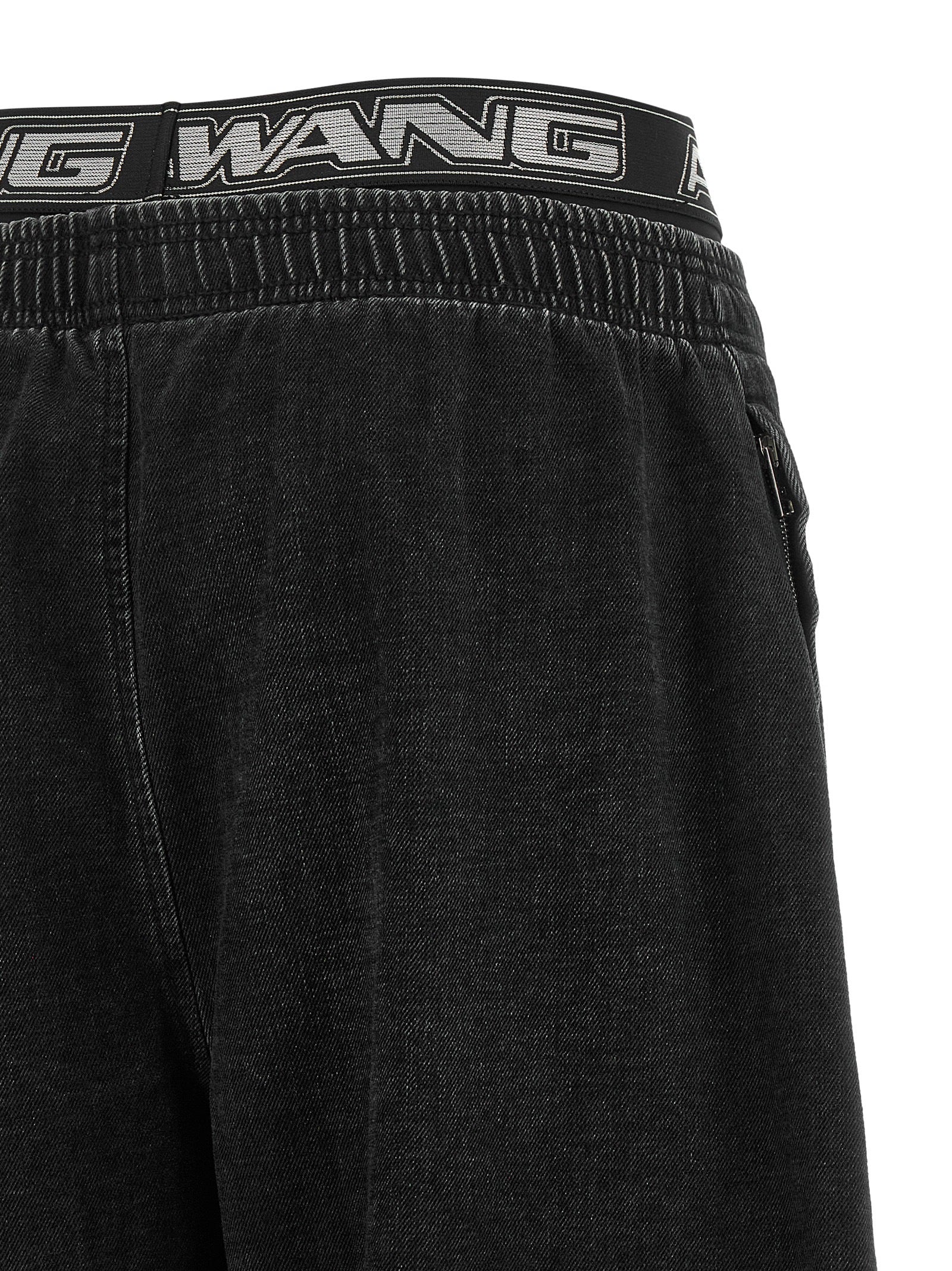 Alexander Wang Black Cotton Relaxed Fit Jeans