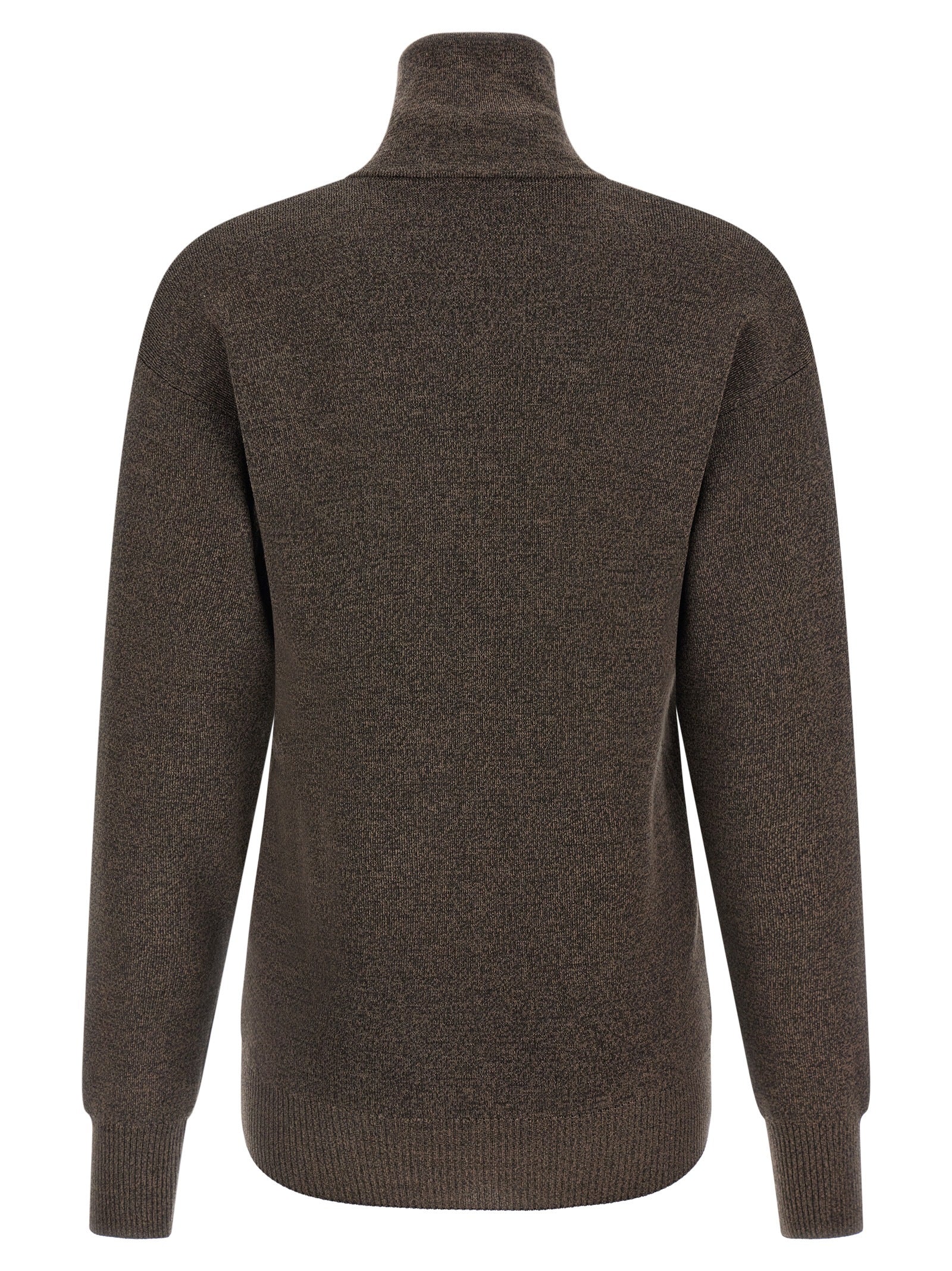 Lemaire Brown Wool Cardigan
