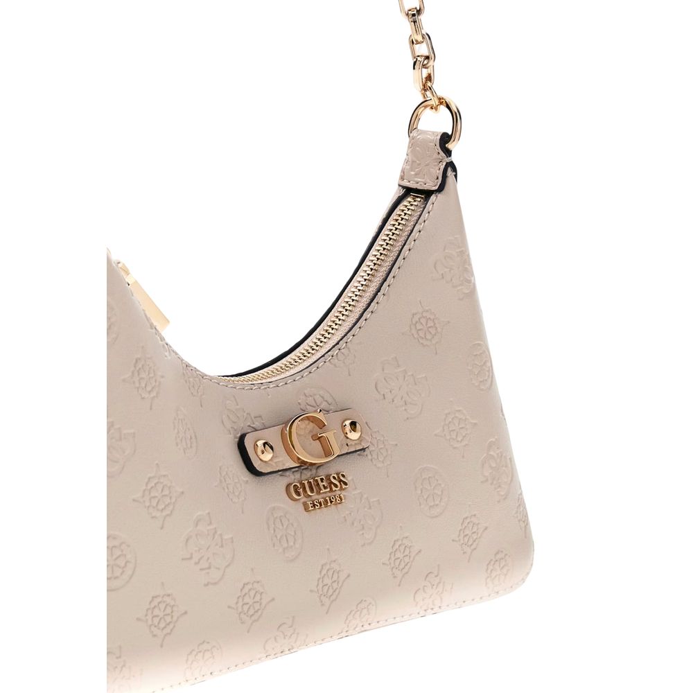 Guess Beige Polyethylene Handbag