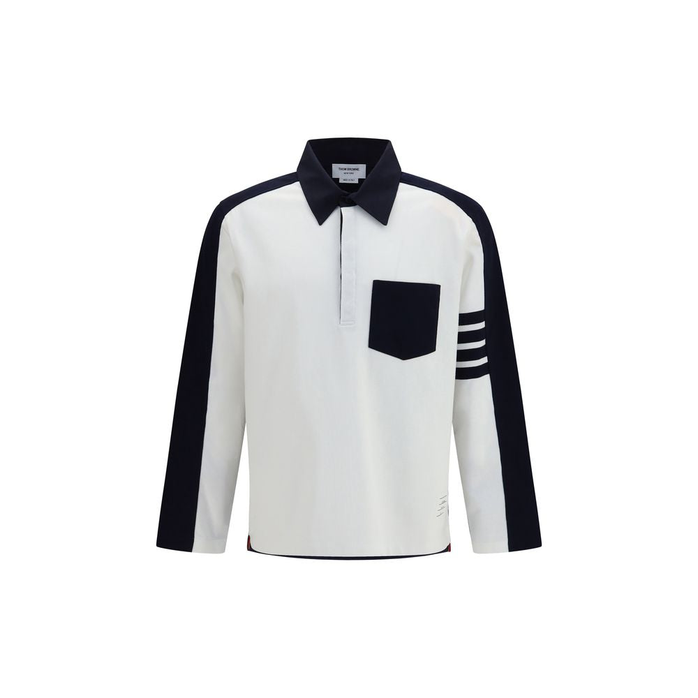 Thom Browne Multicolor Cotton Polo Shirt