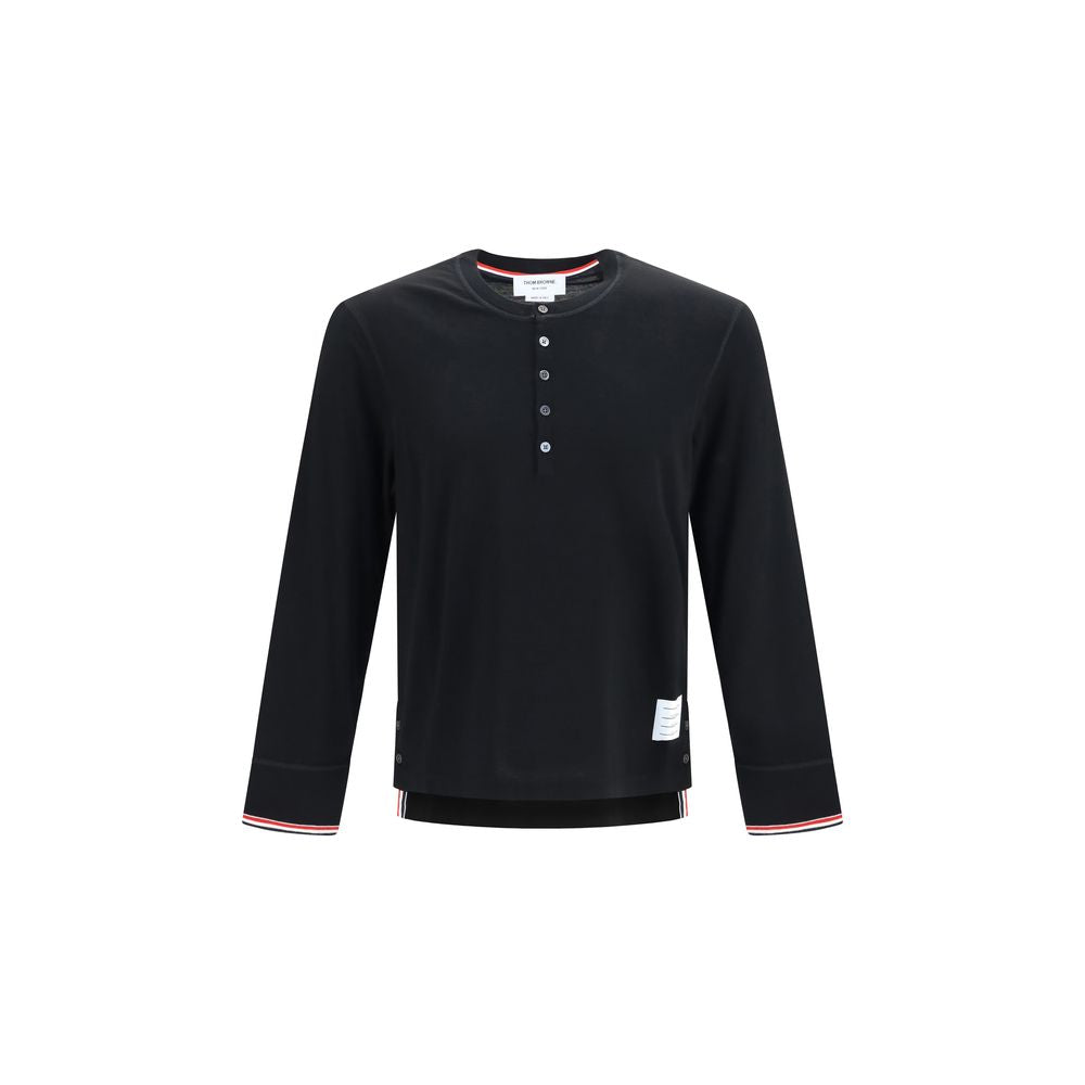Thom Browne Black Wool Oves Aries Sweatshirt