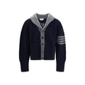 Thom Browne Blue Wool Oves Aries Cardigan