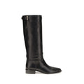 Prada Black Calf Leather Bos Taurus Ankle Boots